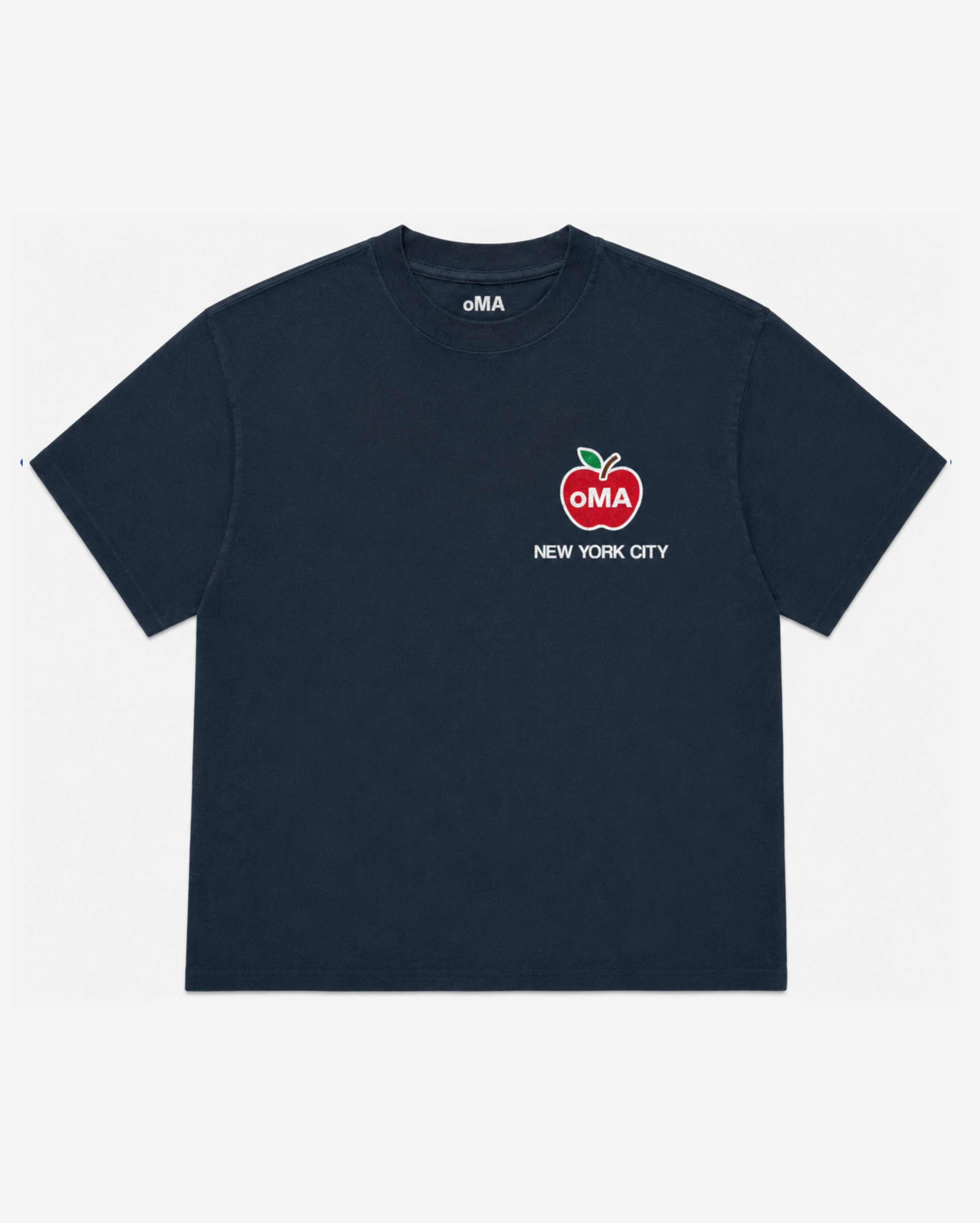 NYC BIG APPLE T-SHIRT (NAVY)