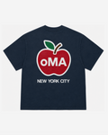 NYC BIG APPLE T-SHIRT (NAVY)