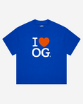 I LoVE OG T-SHIRT (BLUE)