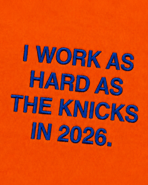 "WoRK HARD" NYK CARHARTT TEE (oRANGE)