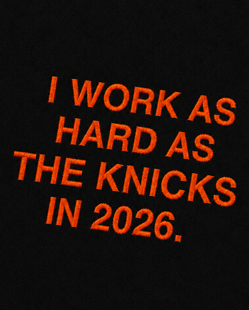 "WoRK HARD" NYK CARHARTT TEE (BLACK)