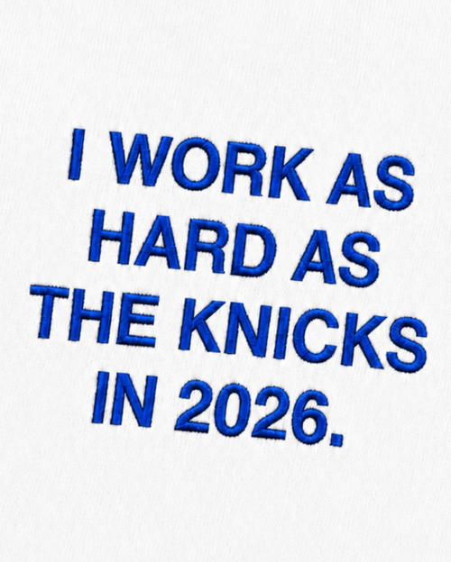 "WoRK HARD" NYK CARHARTT TEE (WHITE)