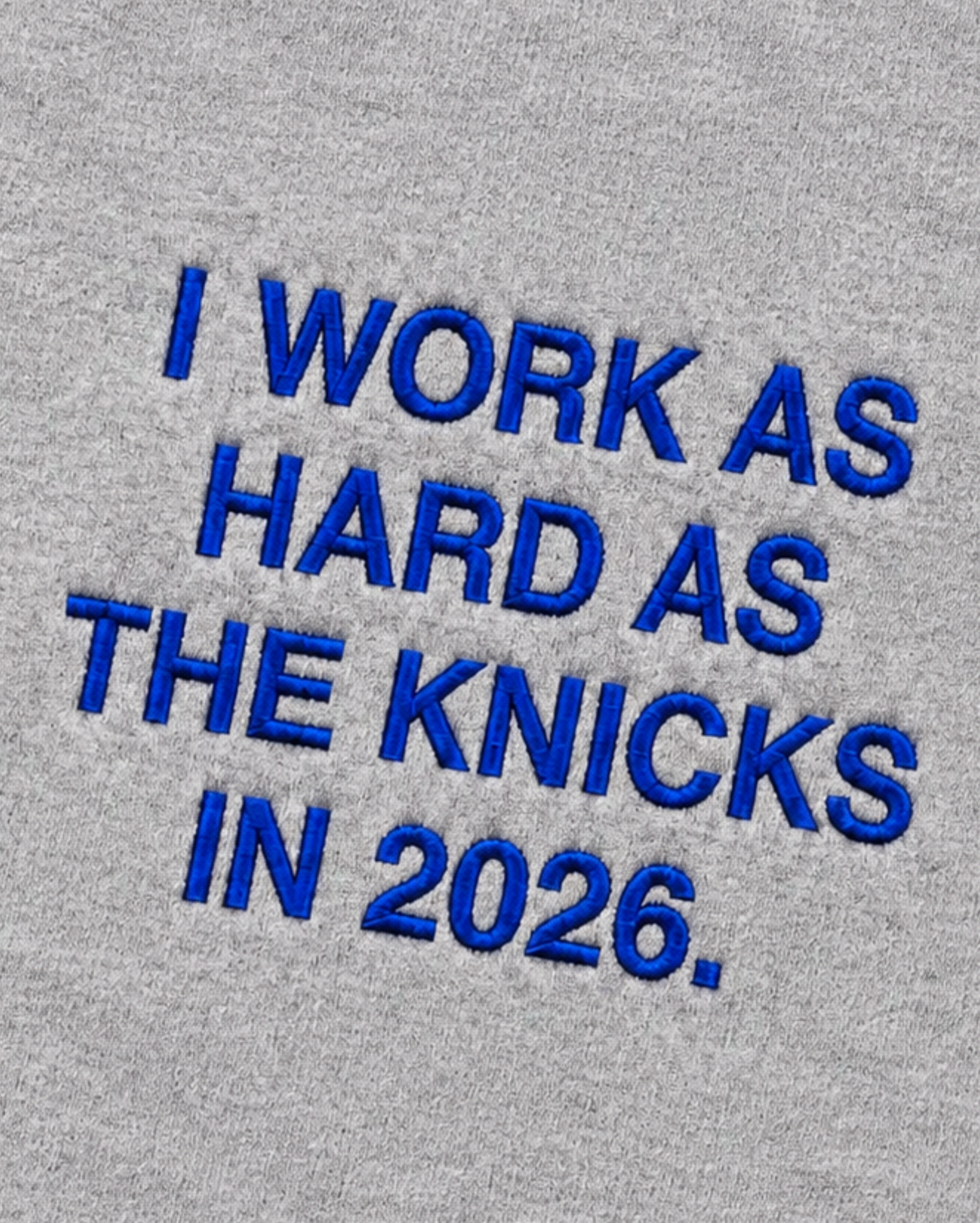 "WoRK HARD" NYK CARHARTT TEE (GREY)