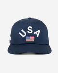 USA ARCH HAT (BLUE)