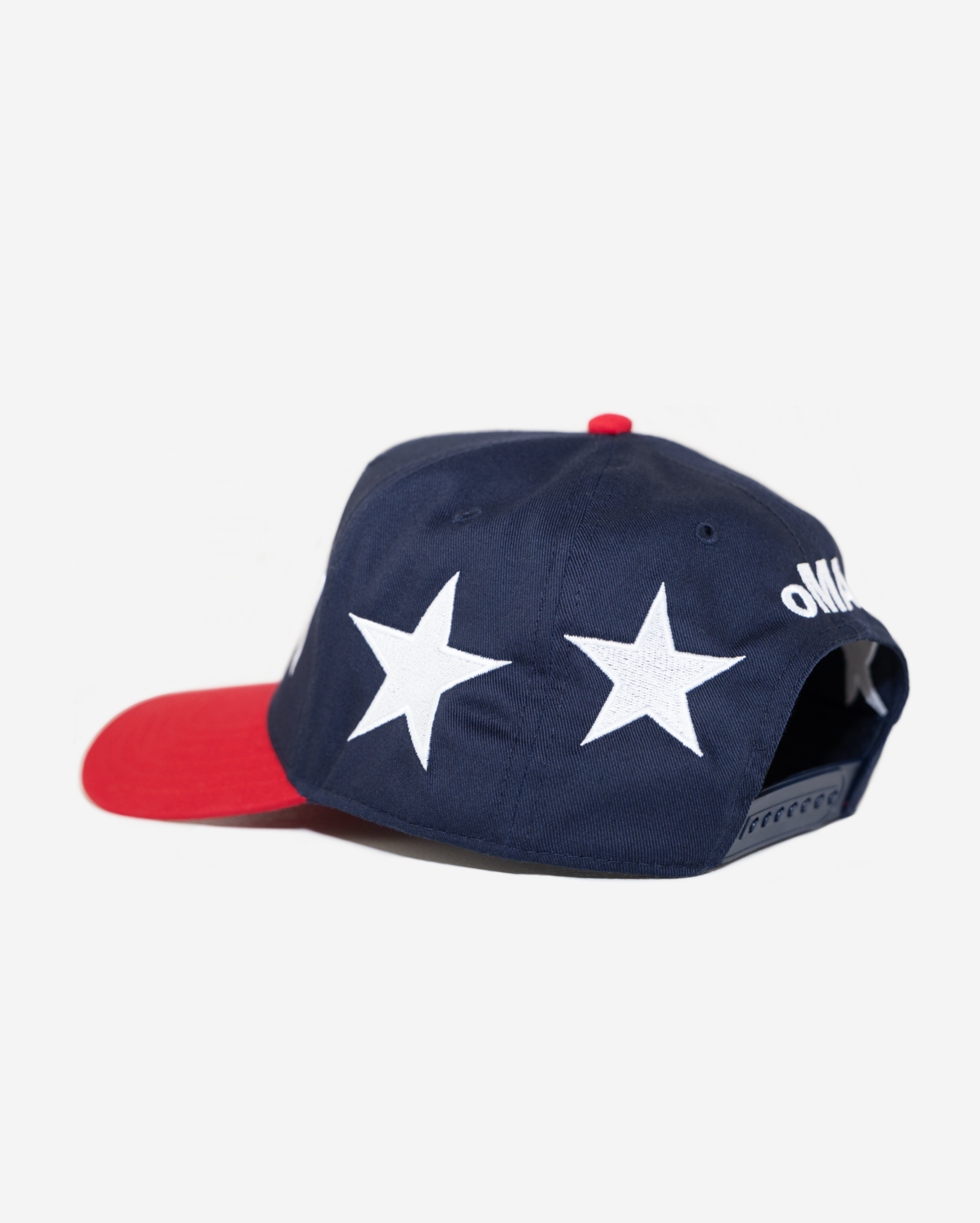 USA STAR CRoWN CURVED BRIM HAT (BLUE)