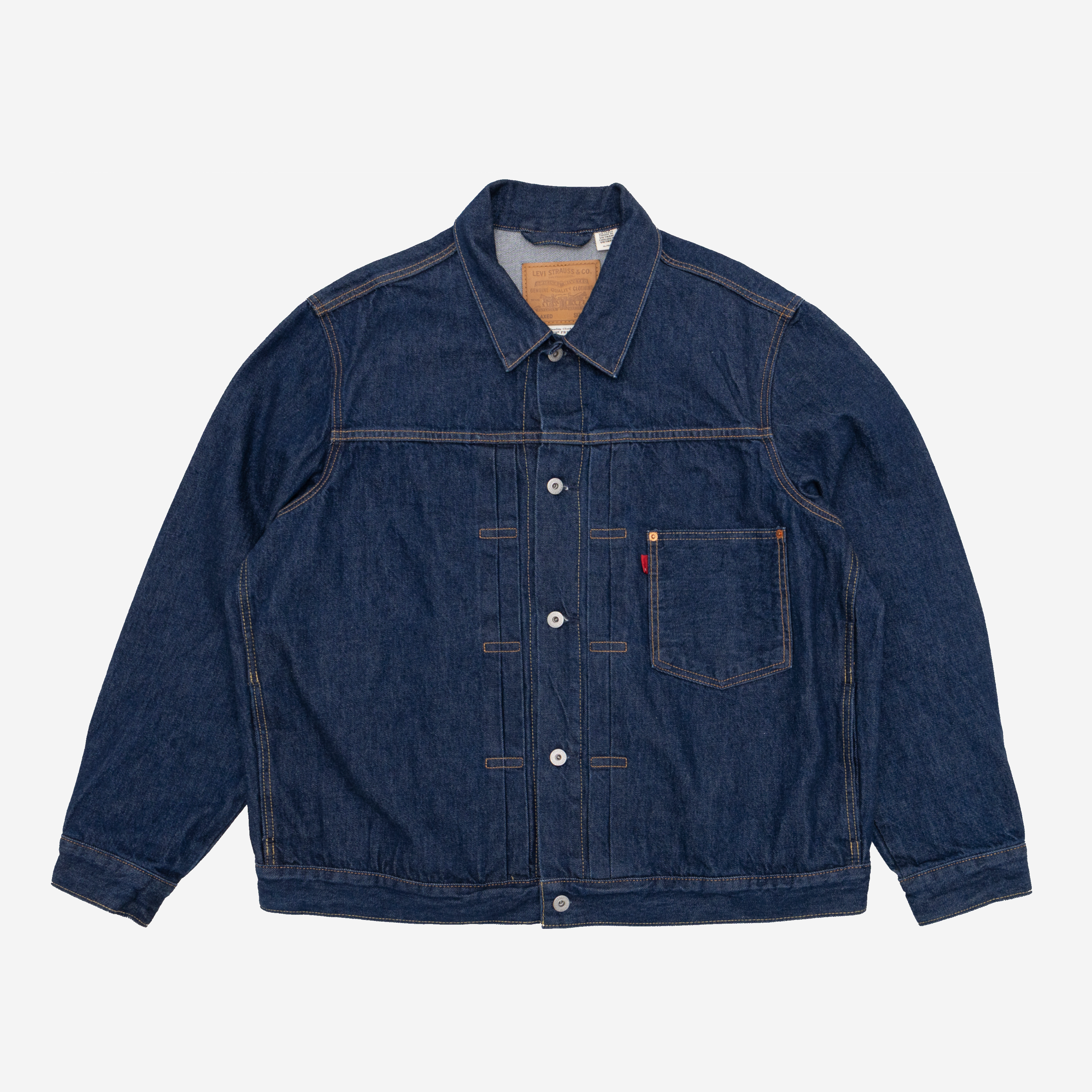 LEVIS TYPE 1 VINTAGE DENIM JACKET (SELVEDGE)
