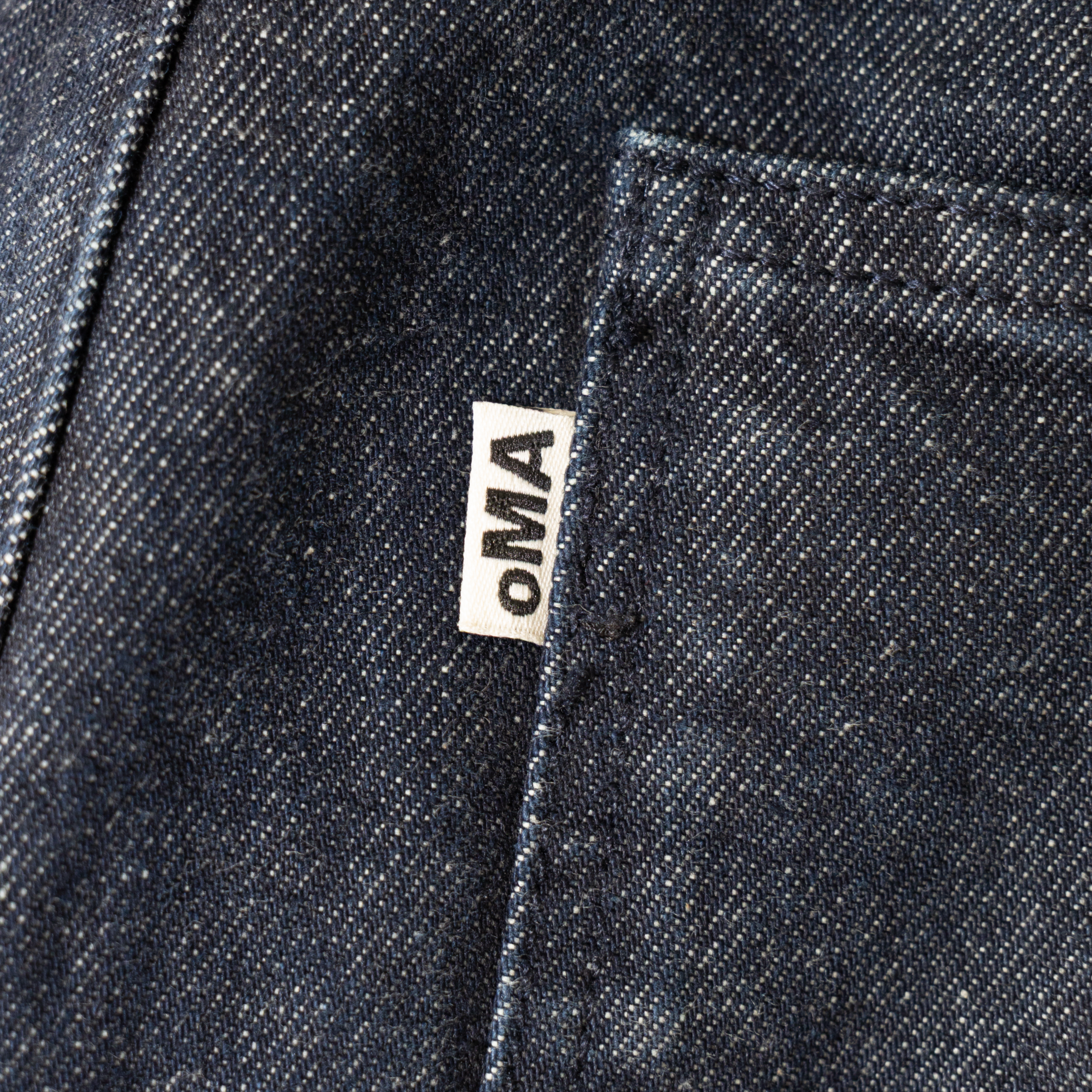oMA CARROT CUT SELVEDGE DENIM (SAMPLE)