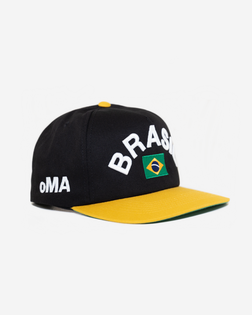 BRASIL ARCH HAT (BLK/YLW)