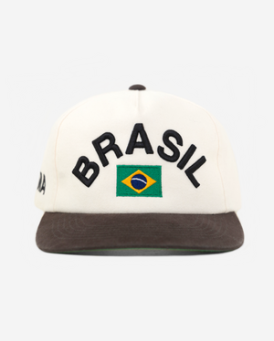 BRASIL ARCH HAT (IVoRY/VTG BLK)
