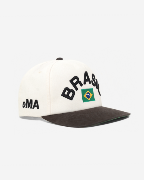 BRASIL ARCH HAT (IVoRY/VTG BLK)