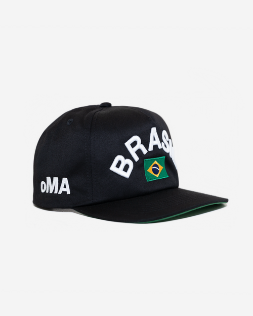BRASIL ARCH HAT (GREEN BRIM)