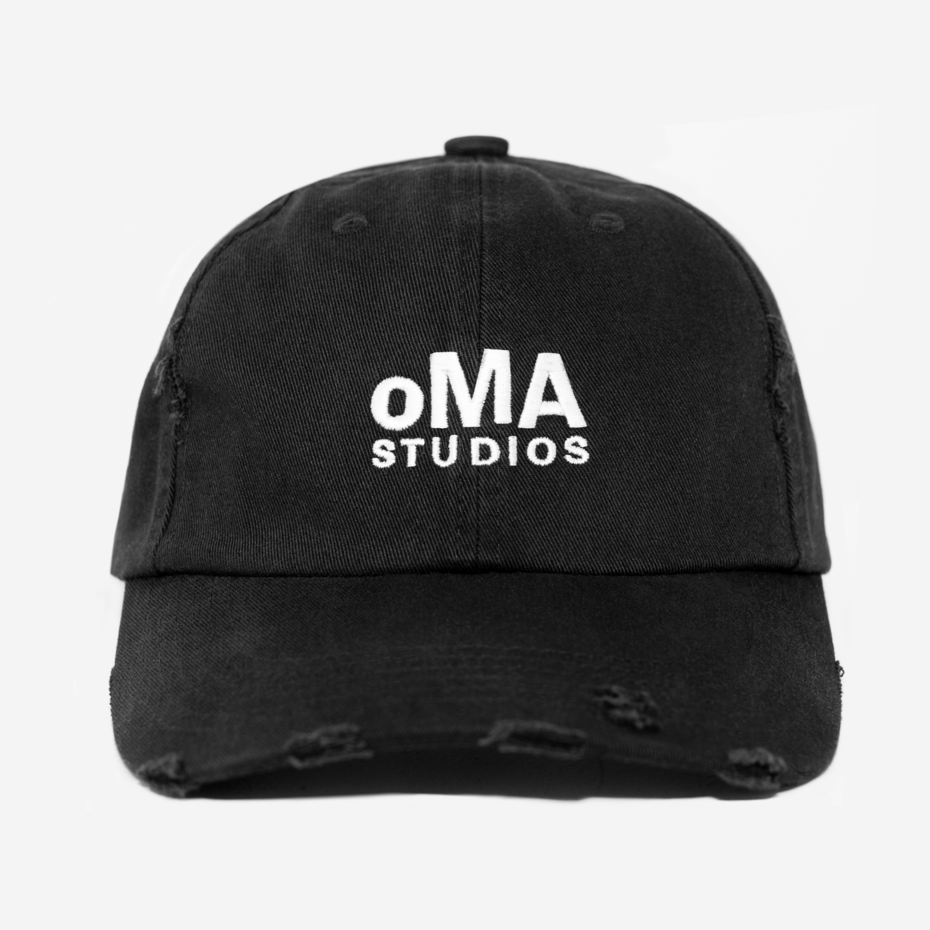 DISTRESSED LoGo HAT (BLACK)