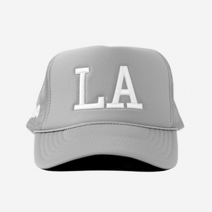 LA TRUCKER HAT (GREY)