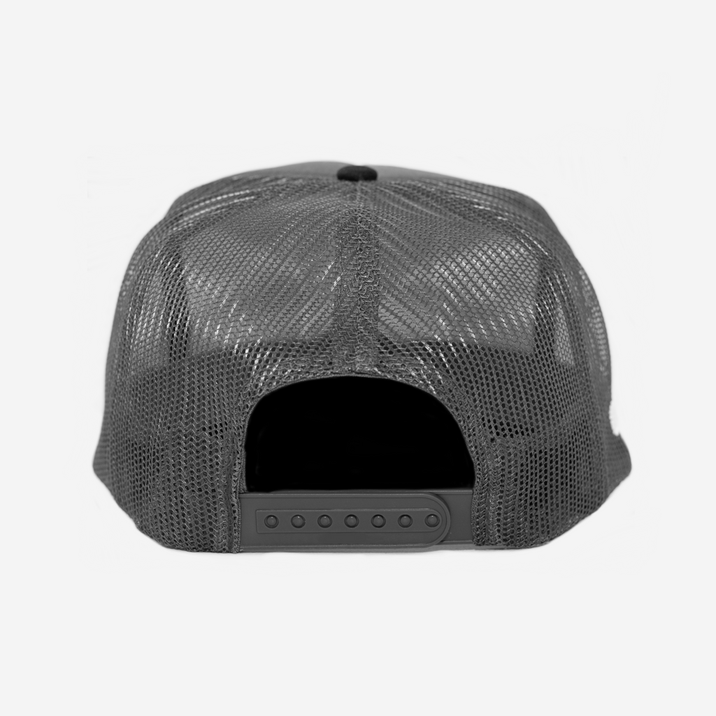 NY TRUCKER HAT (CHARCOAL)