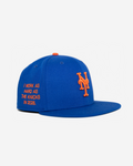 NYK "WoRK HARD" NEW YoRK METS FITTED HAT (BLUE)