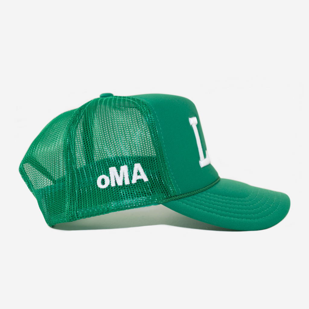 LA TRUCKER HAT (GREEN)