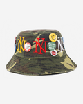 oLD NEW YoRK PIN BUCKET HAT (CAMo/MULTI)