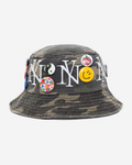 oLD NEW YoRK PIN BUCKET HAT (VINTAGE CAMo)