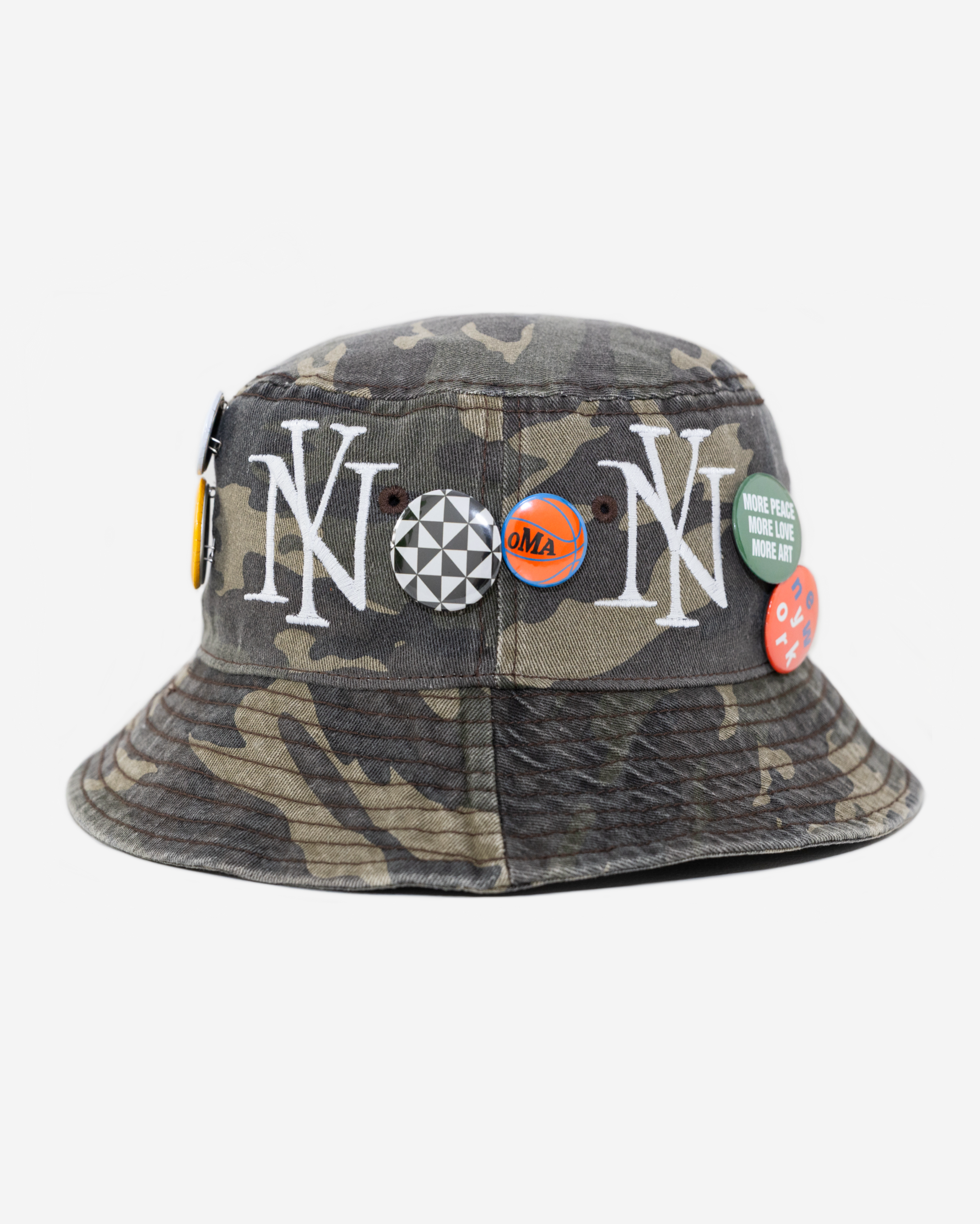 oLD NEW YoRK PIN BUCKET HAT (VINTAGE CAMo)