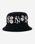 oLD NEW YoRK PIN BUCKET HAT (BLACK)