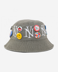 oLD NEW YoRK PIN BUCKET HAT (VINTAGE ARMY)