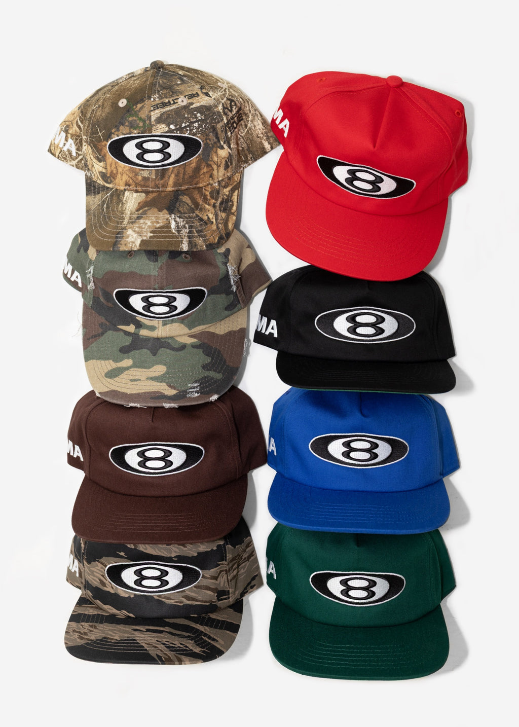 8 BALL HAT (ARMY CAMo)