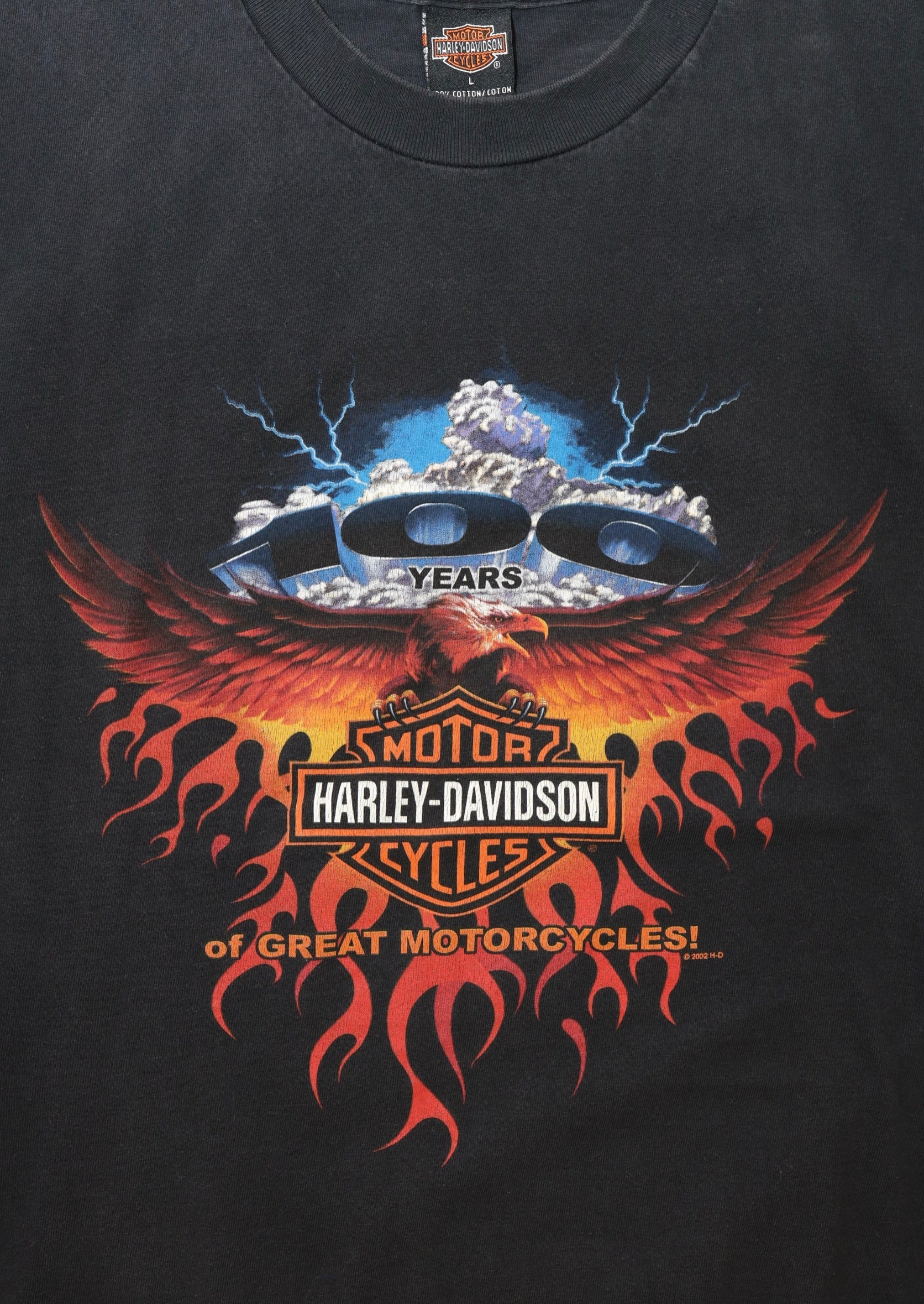 HARLEY DAVIDSON 100 YEAR VINTAGE SHIRT