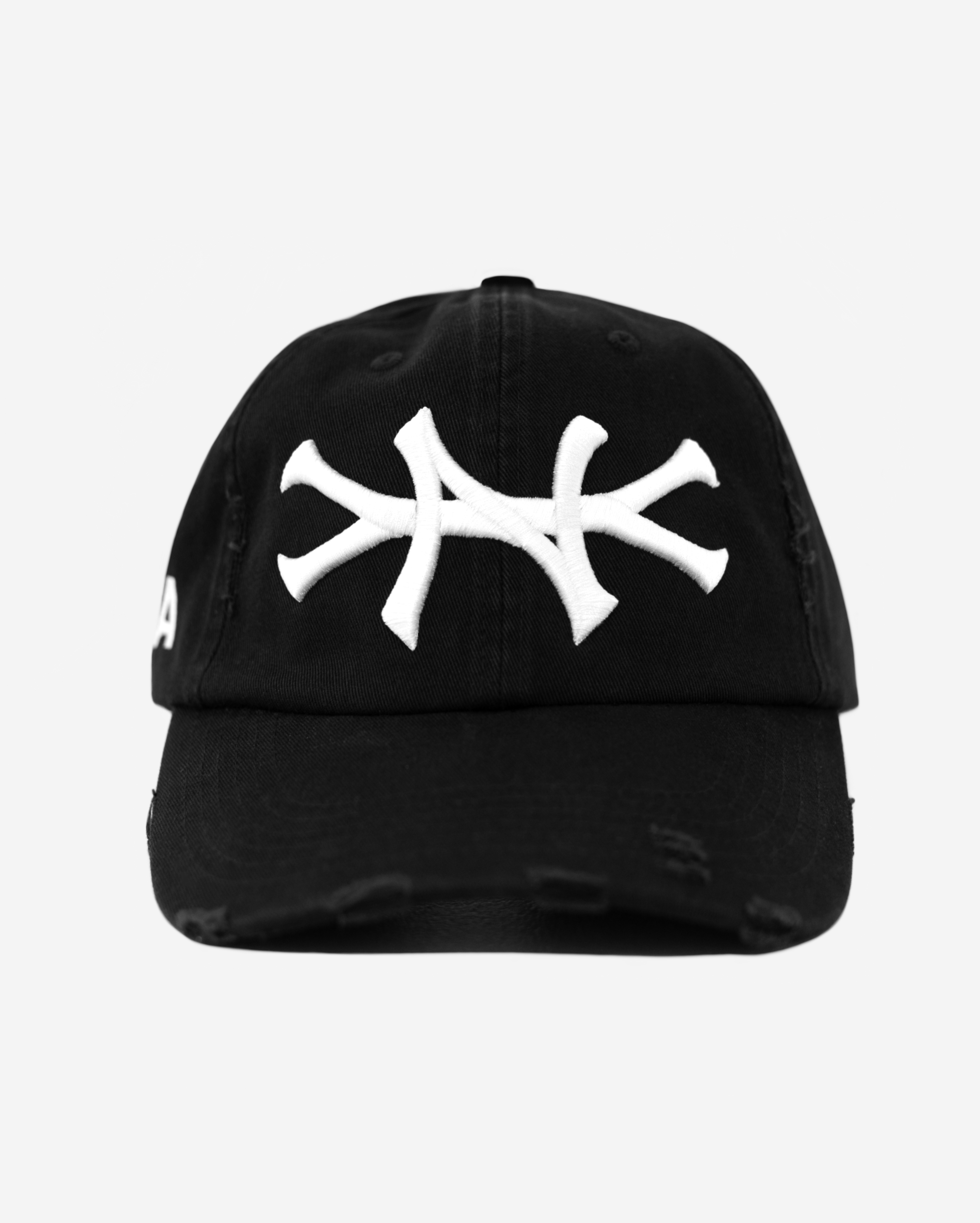 NEW YoRK DISTRESSED HAT (BLACK)