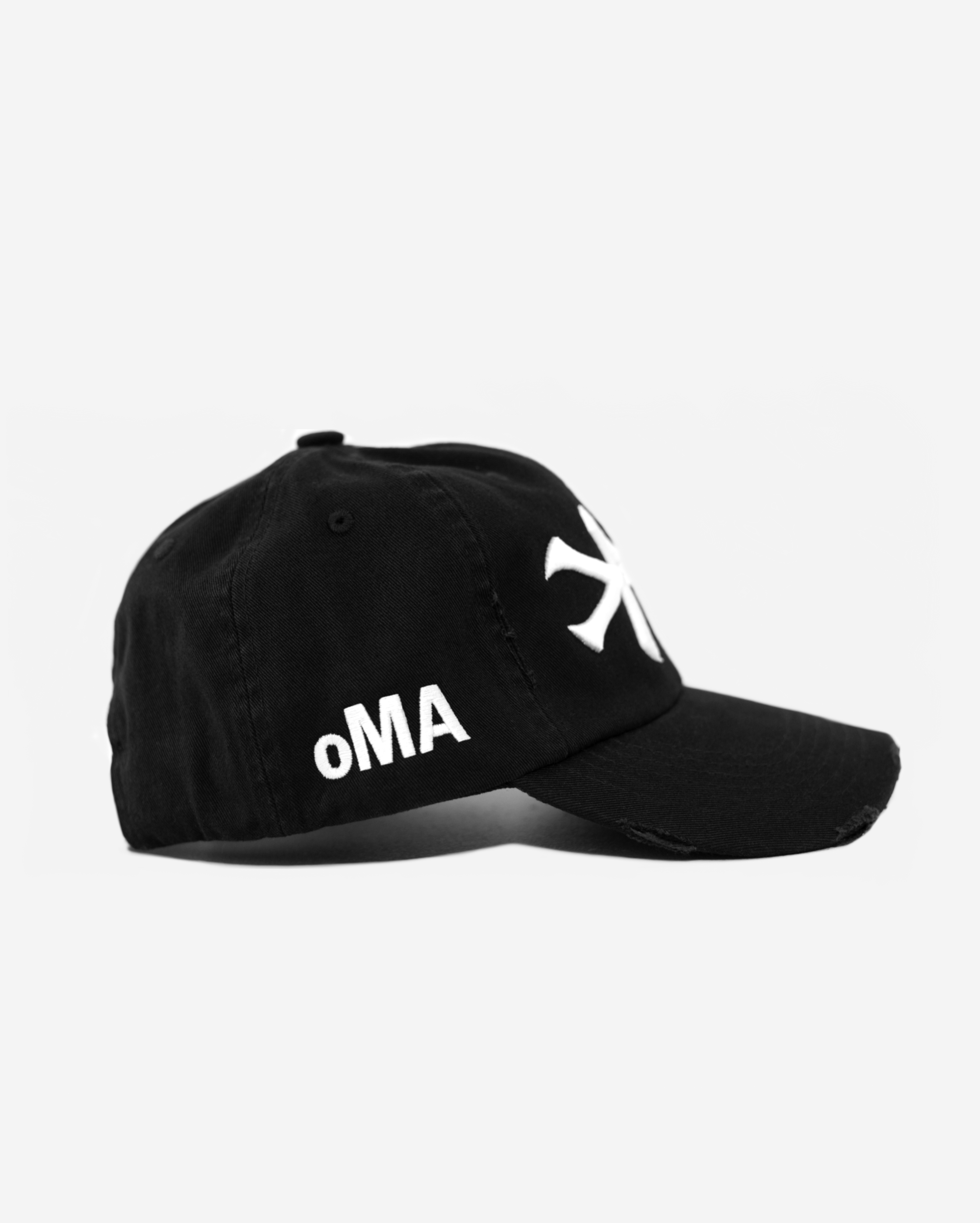 NEW YoRK DISTRESSED HAT (BLACK)