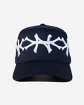 NEW YoRK CRoWN CURVED BRIM HAT (NAVY)