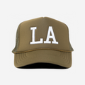 LA TRUCKER HAT (ARMY)