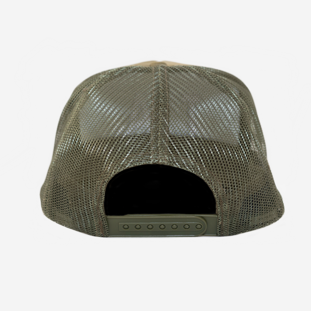 NY TRUCKER HAT (ARMY)