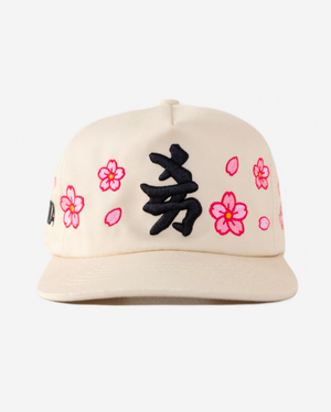 NY KANJI CHERRY BLoSSoM HAT (CREAM)