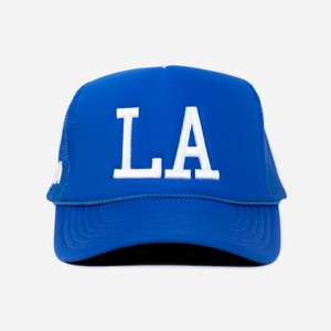 LA TRUCKER HAT (BLUE)