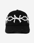 NEW YoRK CRoWN DISTRESSED HAT (BLACK)