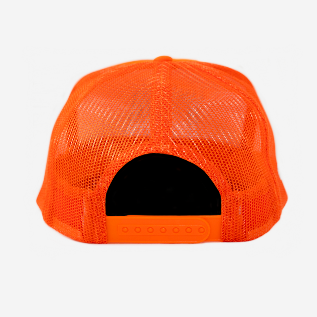 NY TRUCKER HAT (ORANGE)