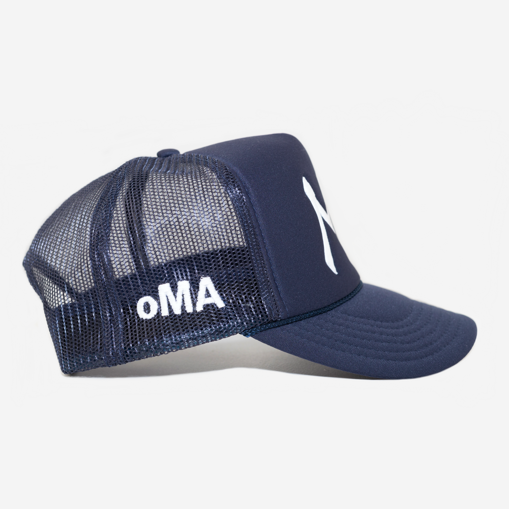 NY TRUCKER HAT (NAVY)