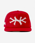NEW YoRK CHAIN STITCH HAT (RED)