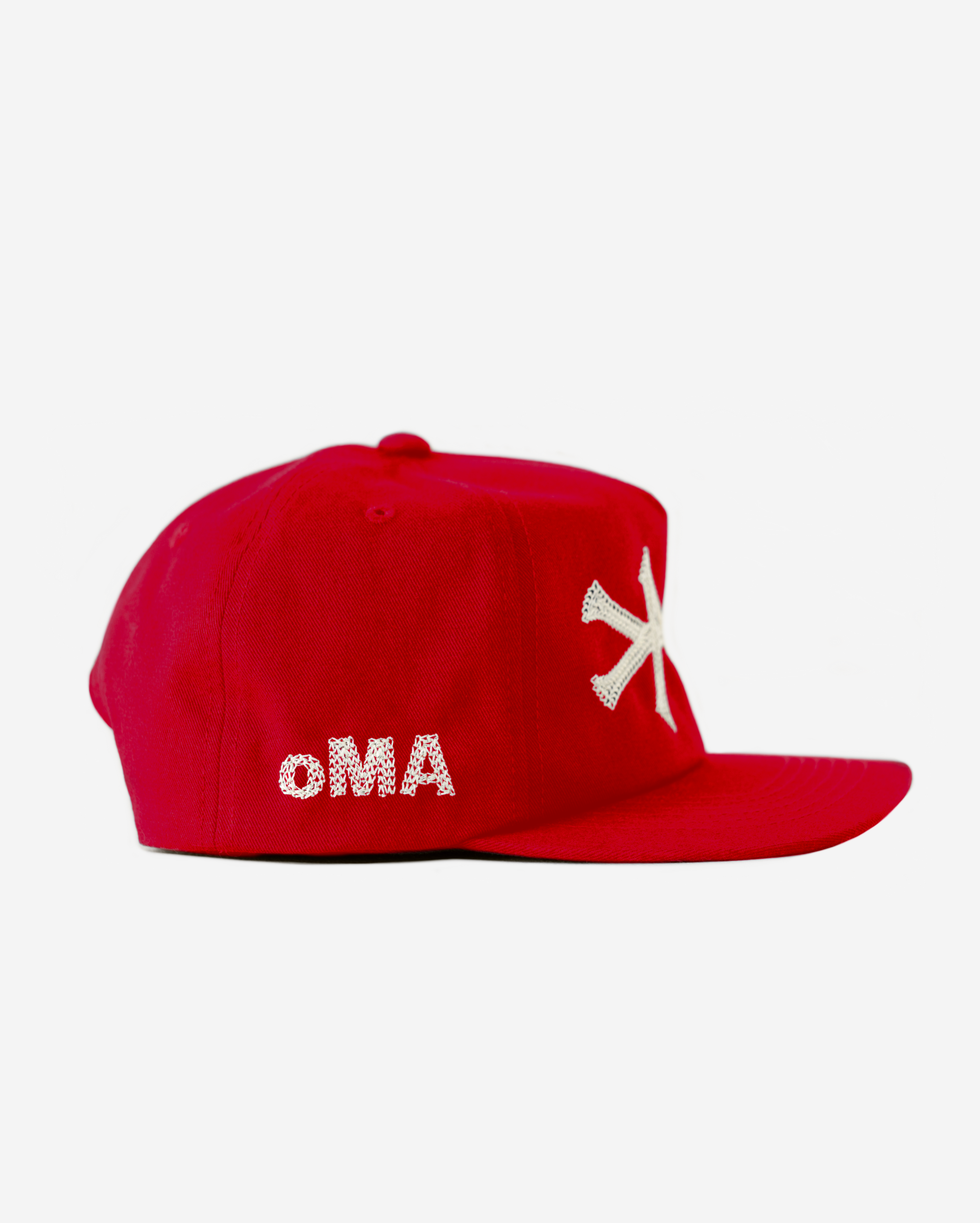 NEW YoRK CHAIN STITCH HAT (RED)