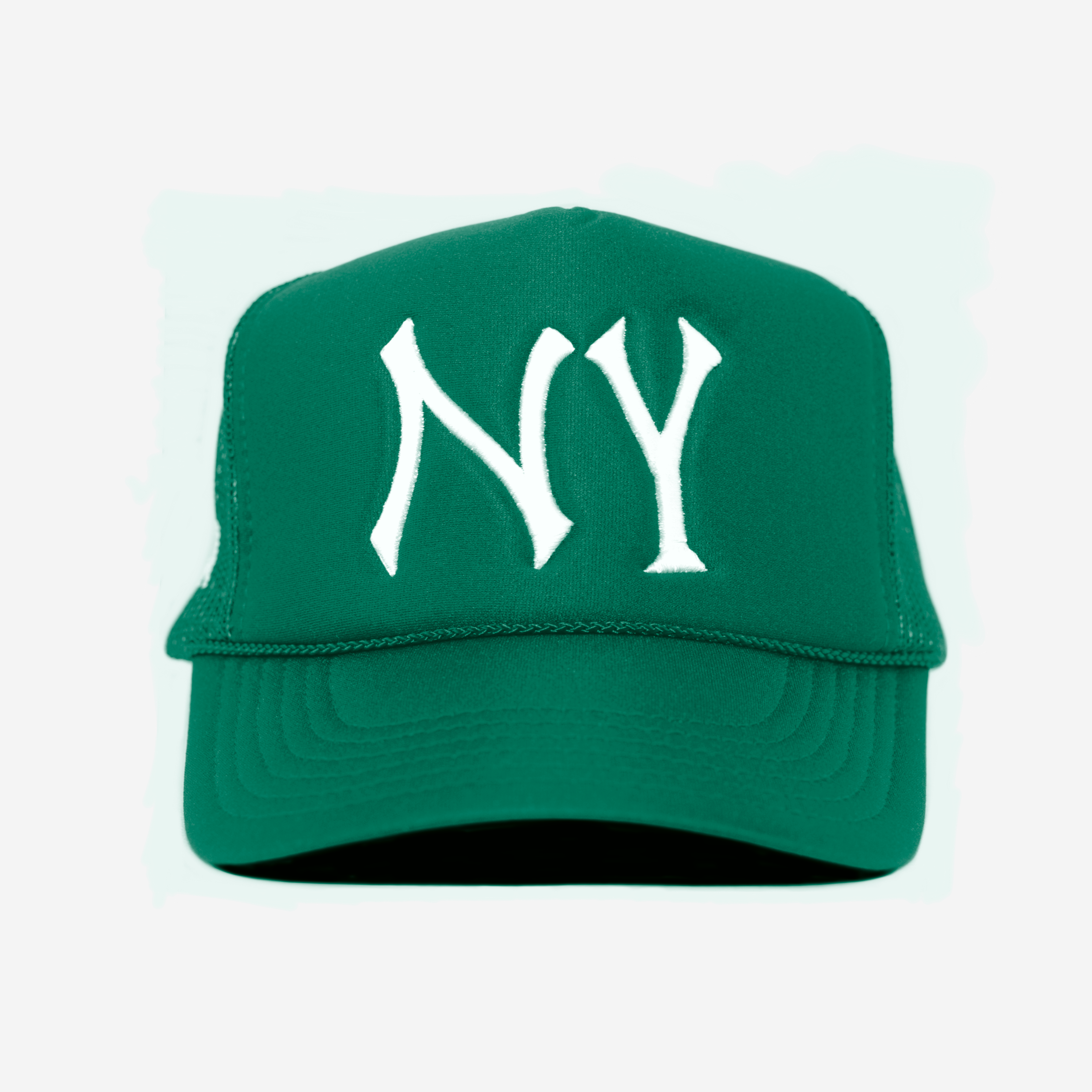 NY TRUCKER HAT (GREEN)