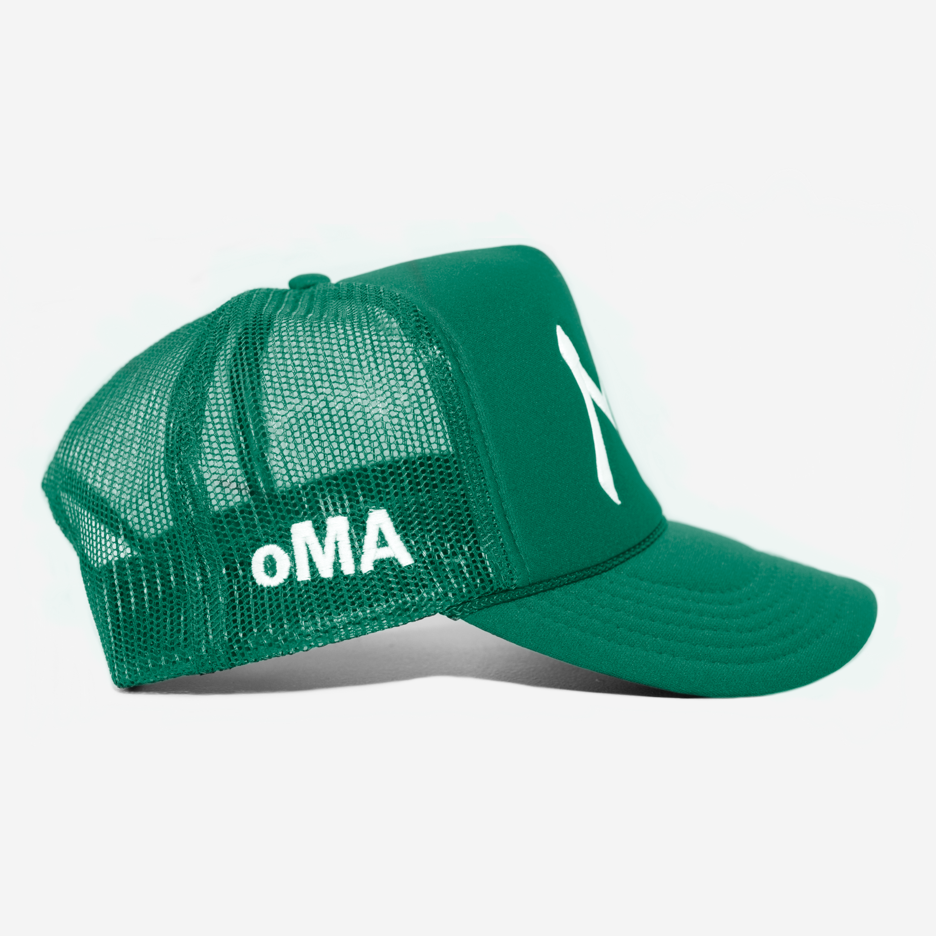 NY TRUCKER HAT (GREEN)