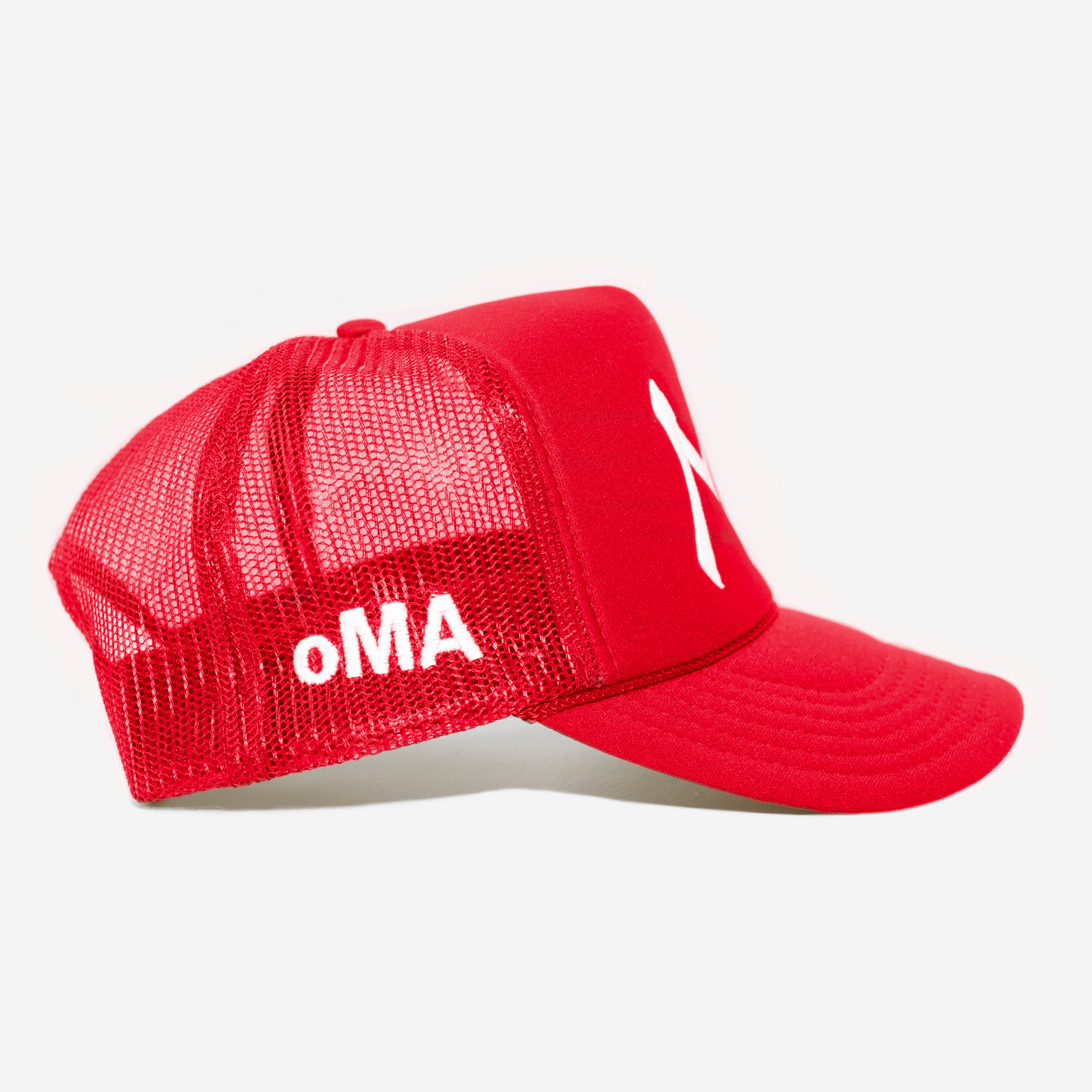 NY TRUCKER HAT (RED)
