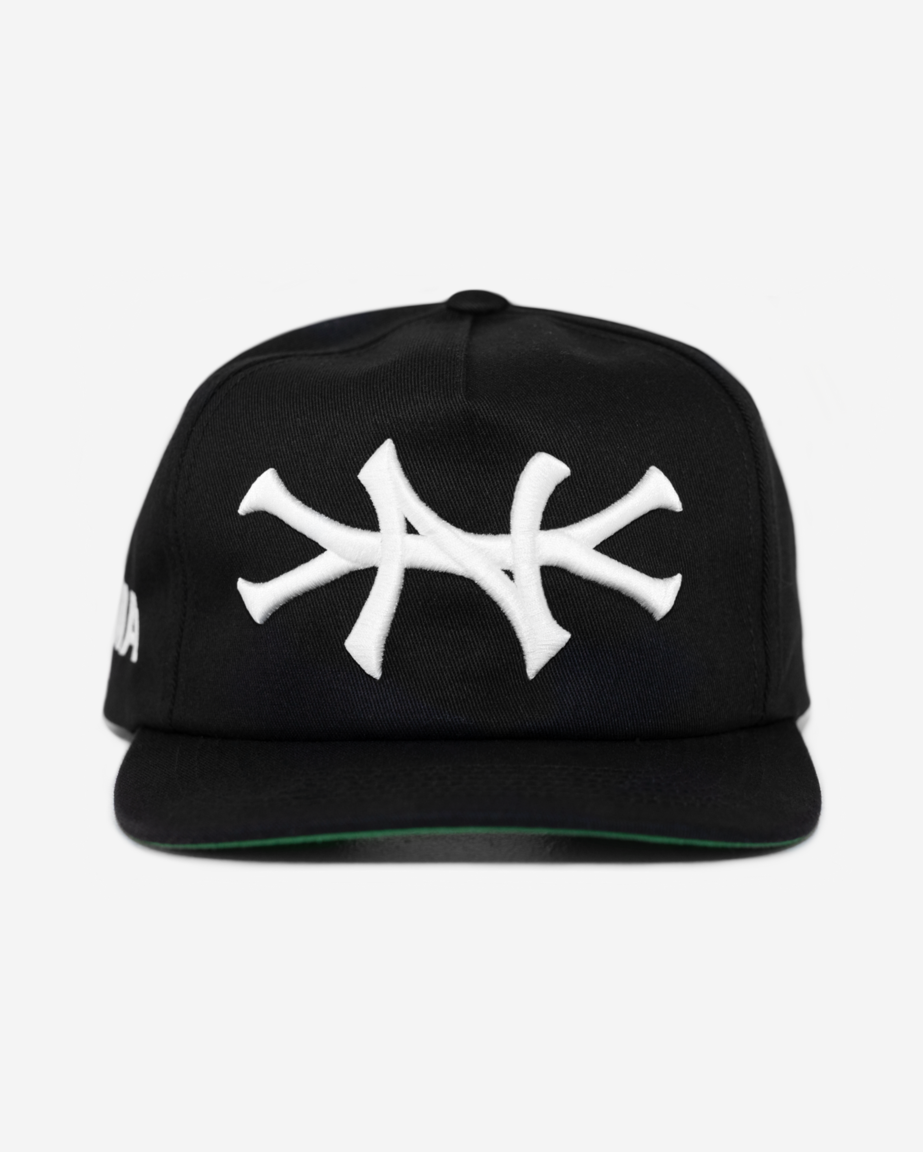 NEW YoRK HAT (GREEN BRIM)