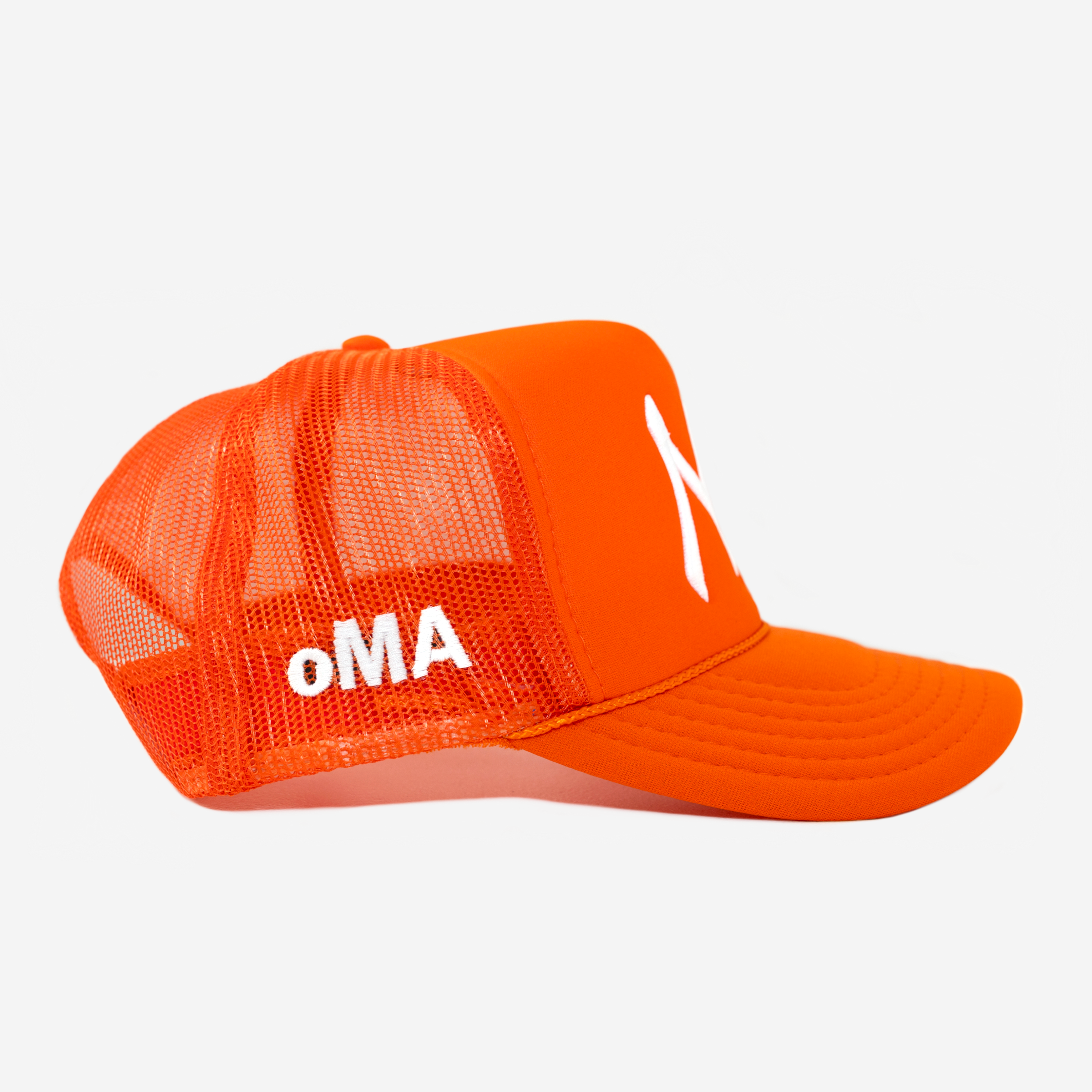 NY TRUCKER HAT (ORANGE)
