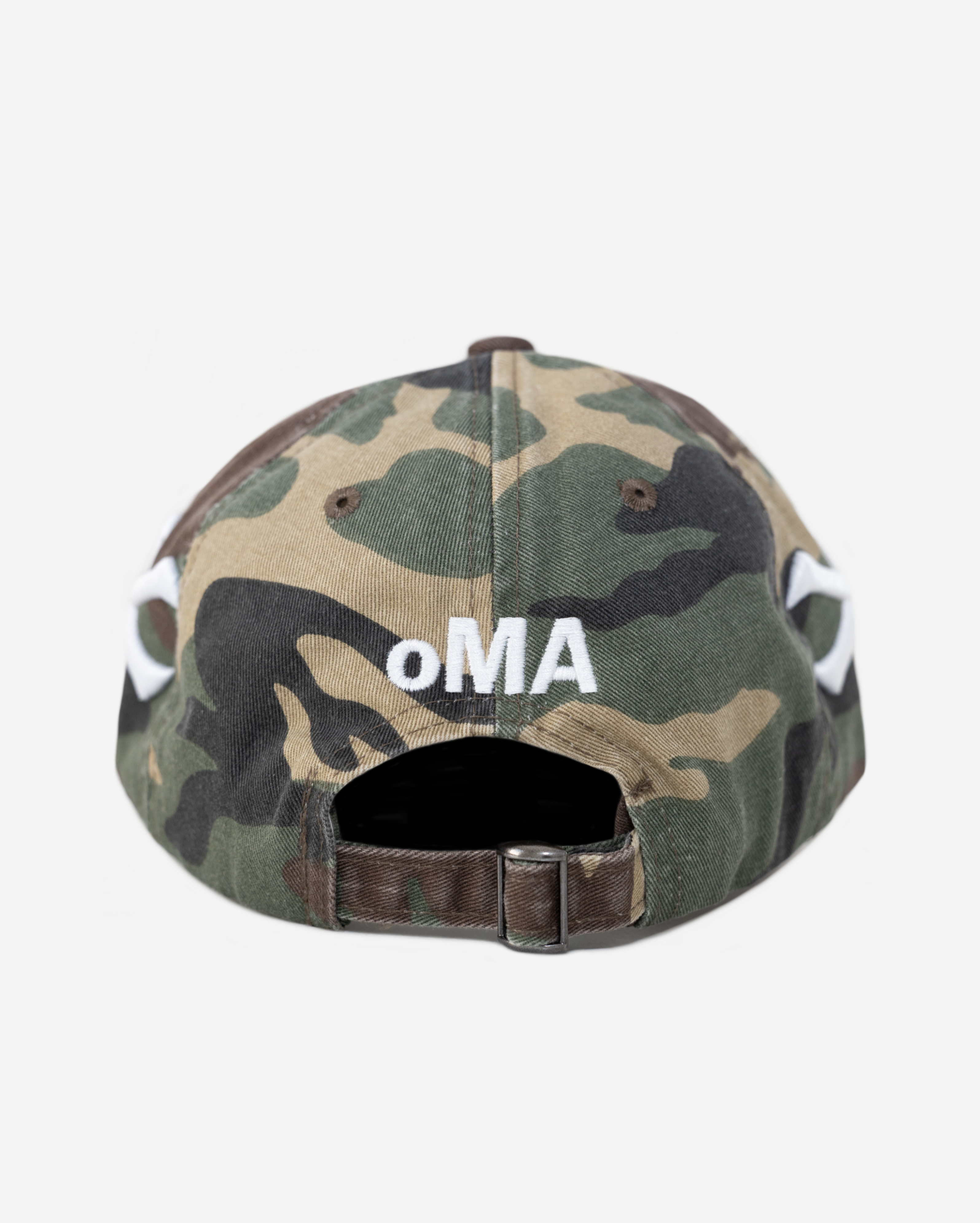 NEW YoRK CRoWN DISTRESSED HAT (ARMY CAMo)