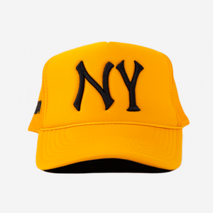 NY TRUCKER HAT (YELLOW)