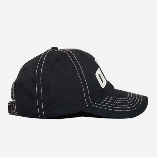 ARCH CONTRAST STITCH HAT (CREAM)