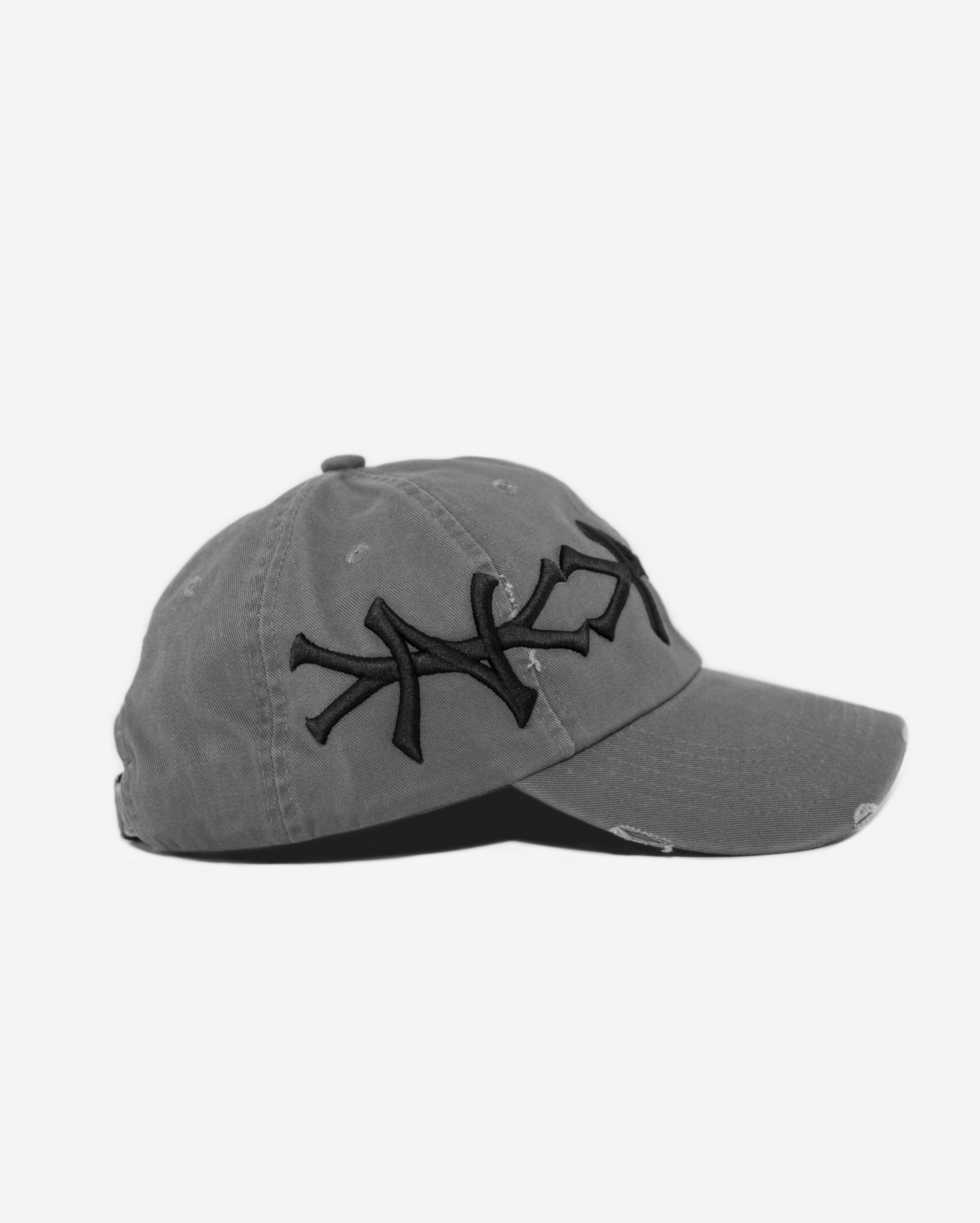 NEW YoRK CRoWN DISTRESSED HAT (CoNCRETE)