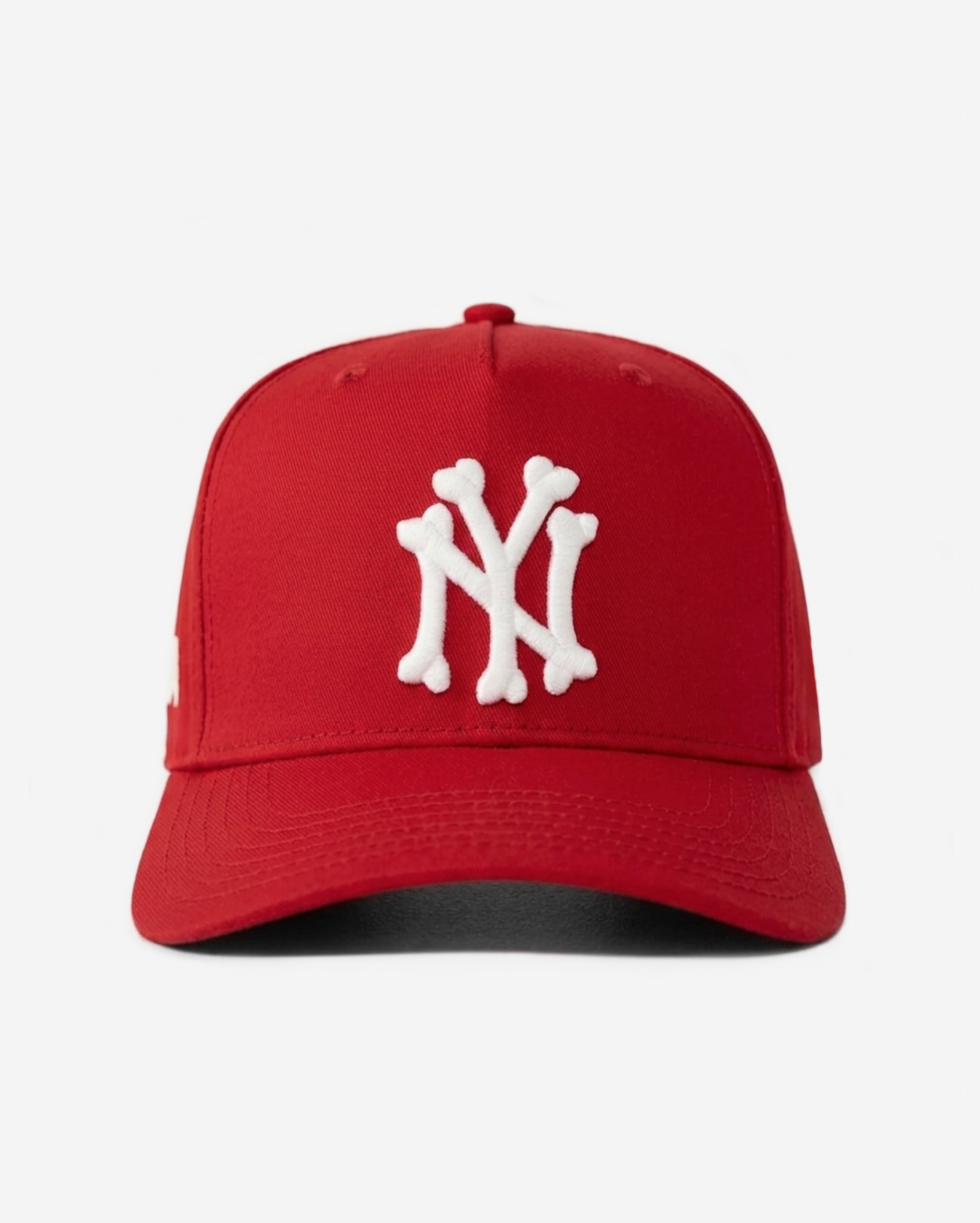 NEW YoRK BoNES HAT CURVED BRIM (RED)