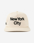 NEW YoRK CITY TYPoGRAPHY HAT (CREAM)